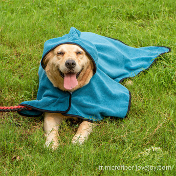 Serviette de bain pour chien à séchage rapide super douce